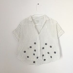Madewell Embroidered Top